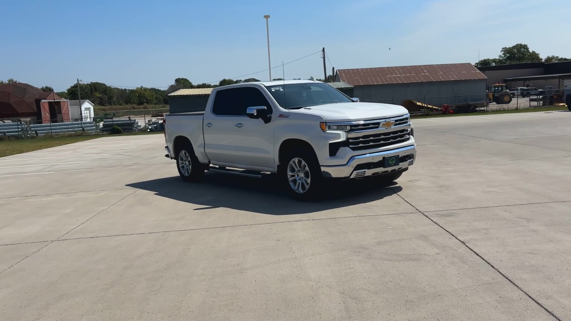 Used 2024 Chevrolet Silverado 1500 LTZ with VIN 1GCUDGE88RZ107111 for sale in Webster City, IA