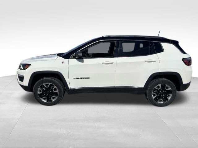 Used 2018 Jeep Compass Trailhawk with VIN 3C4NJDDB0JT345894 for sale in Webster City, IA
