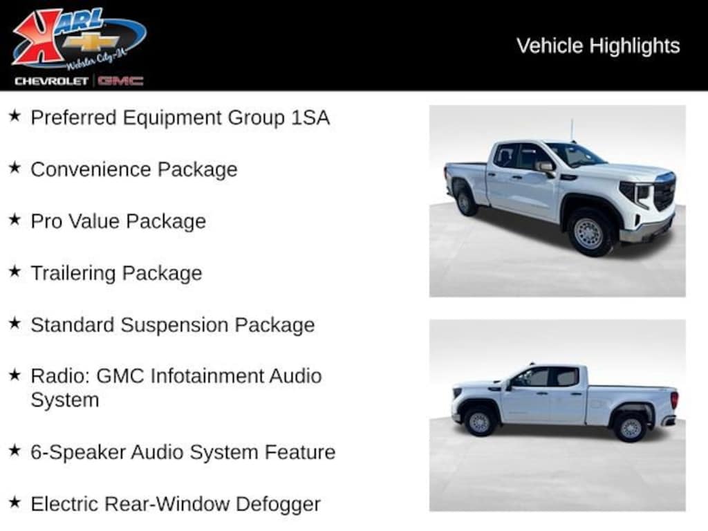 New 2026 GMC Sierra 1500 Pro Truck Double Cab