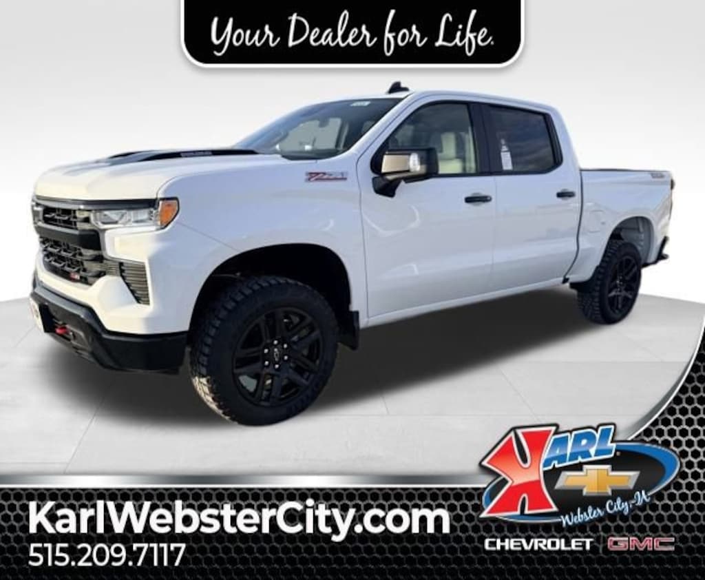 New 2026 Chevrolet Silverado 1500 LT Trail Boss Truck Crew Cab