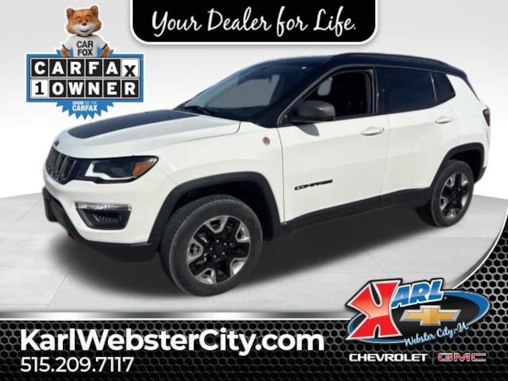 Used 2018 Jeep Compass Trailhawk 4x4 SUV