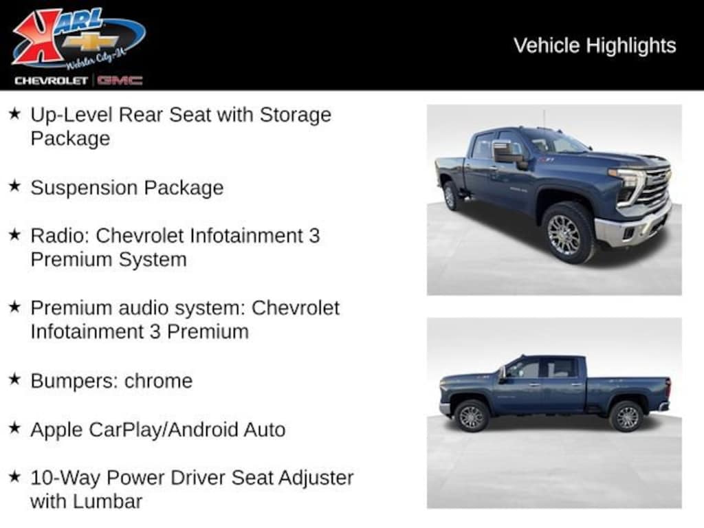 New 2026 Chevrolet Silverado 2500 HD LTZ Truck Crew Cab