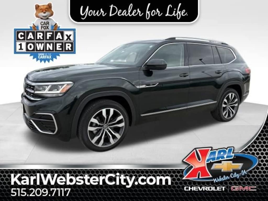 Used 2021 Volkswagen Atlas 3.6L V6 SEL Premium R-Line SUV
