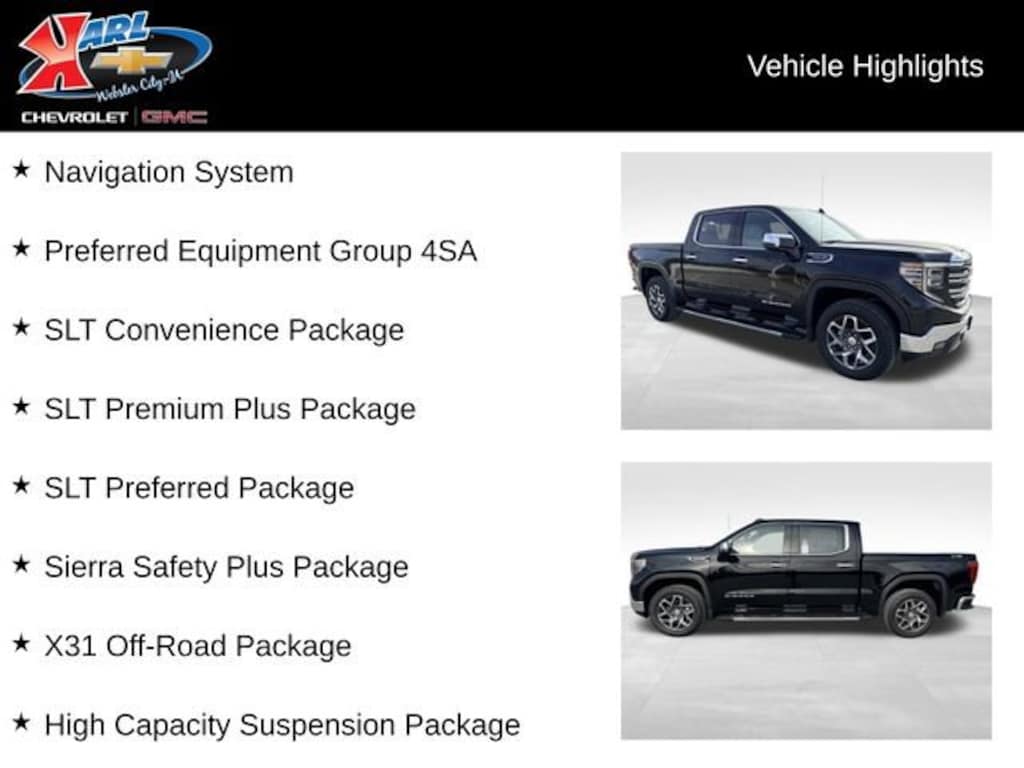 New 2026 GMC Sierra 1500 SLT Truck Crew Cab