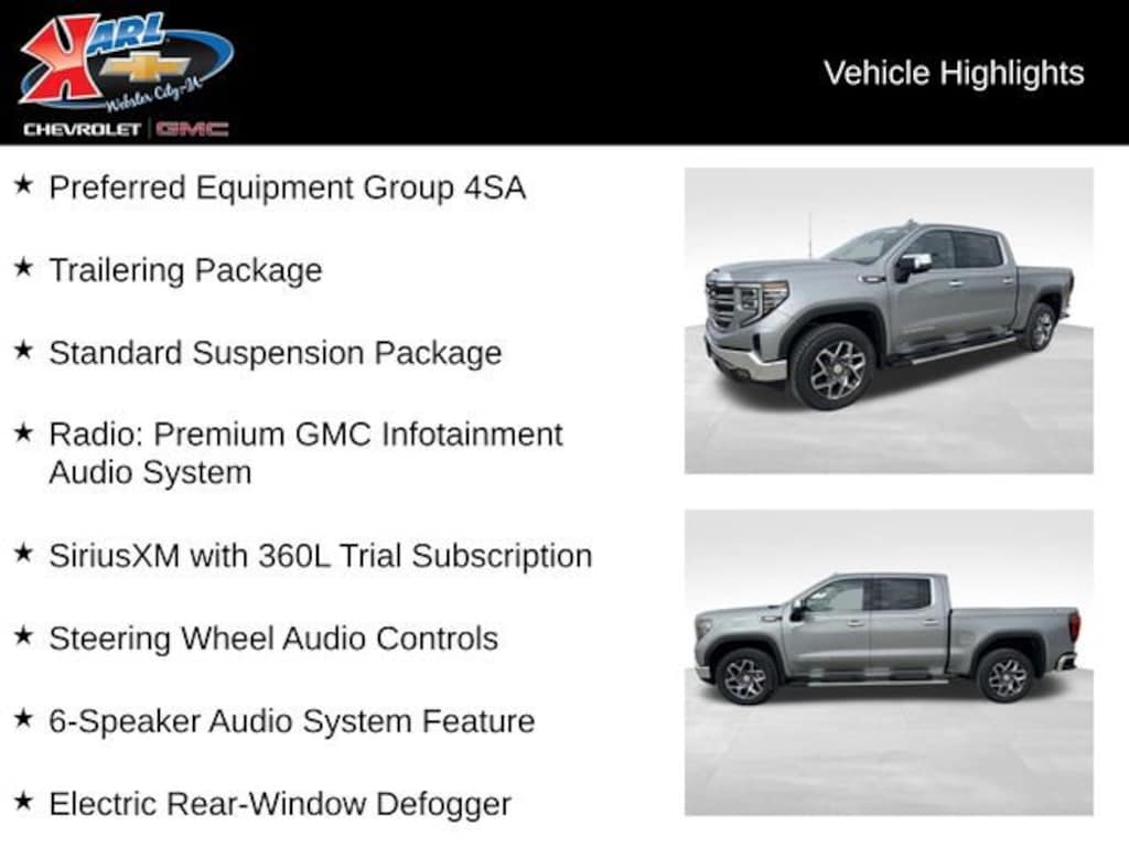 New 2026 GMC Sierra 1500 SLT Truck Crew Cab