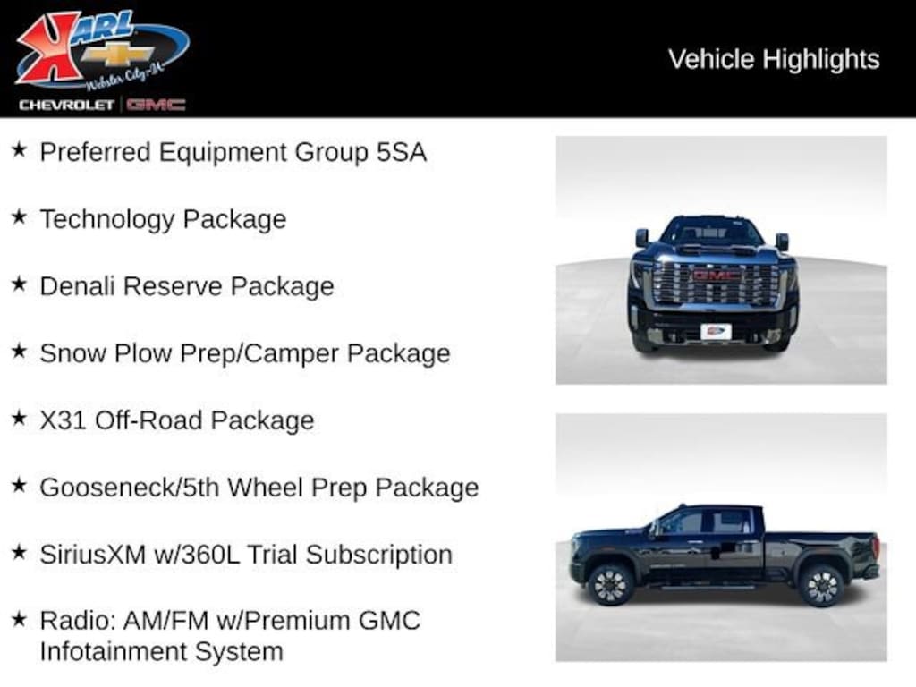 New 2025 GMC Sierra 2500 HD Denali Truck Crew Cab