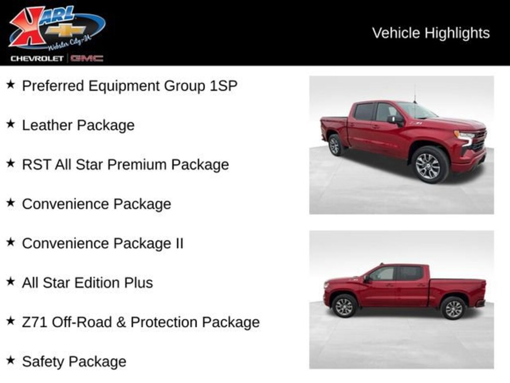 New 2026 Chevrolet Silverado 1500 RST Truck Crew Cab