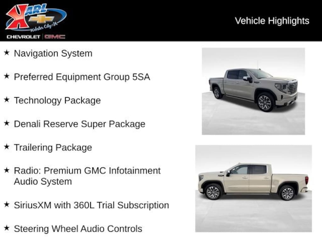 New 2026 GMC Sierra 1500 Denali Truck Crew Cab