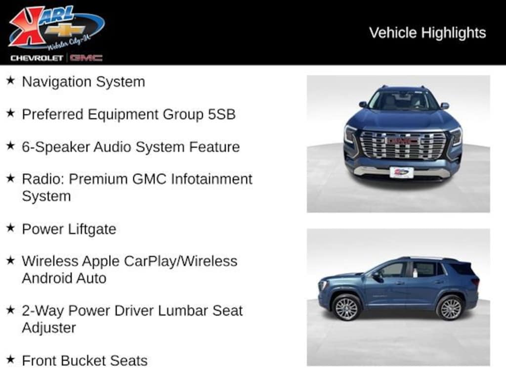 New 2026 GMC Terrain Denali SUV