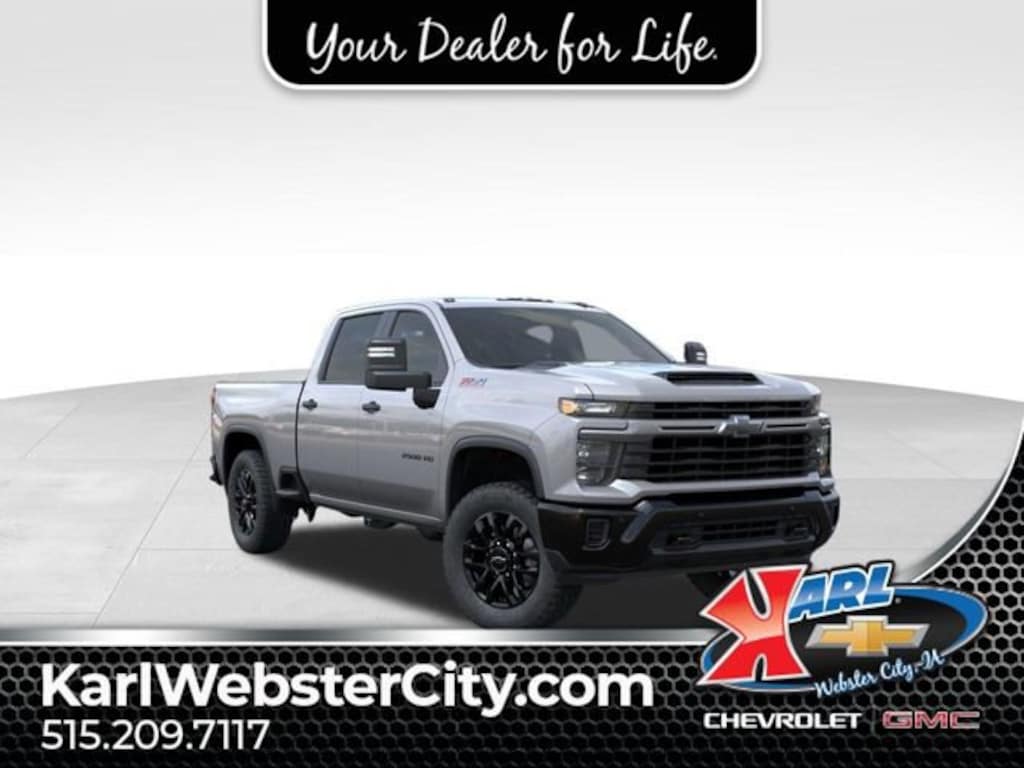 New 2026 Chevrolet Silverado 2500 HD Custom Truck Crew Cab