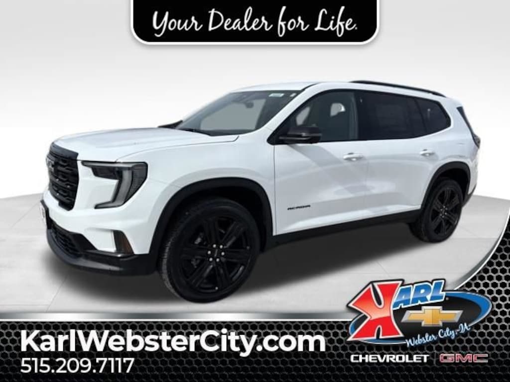 New 2026 GMC Acadia Elevation SUV