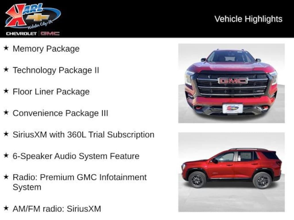 New 2026 GMC Terrain AT4 SUV