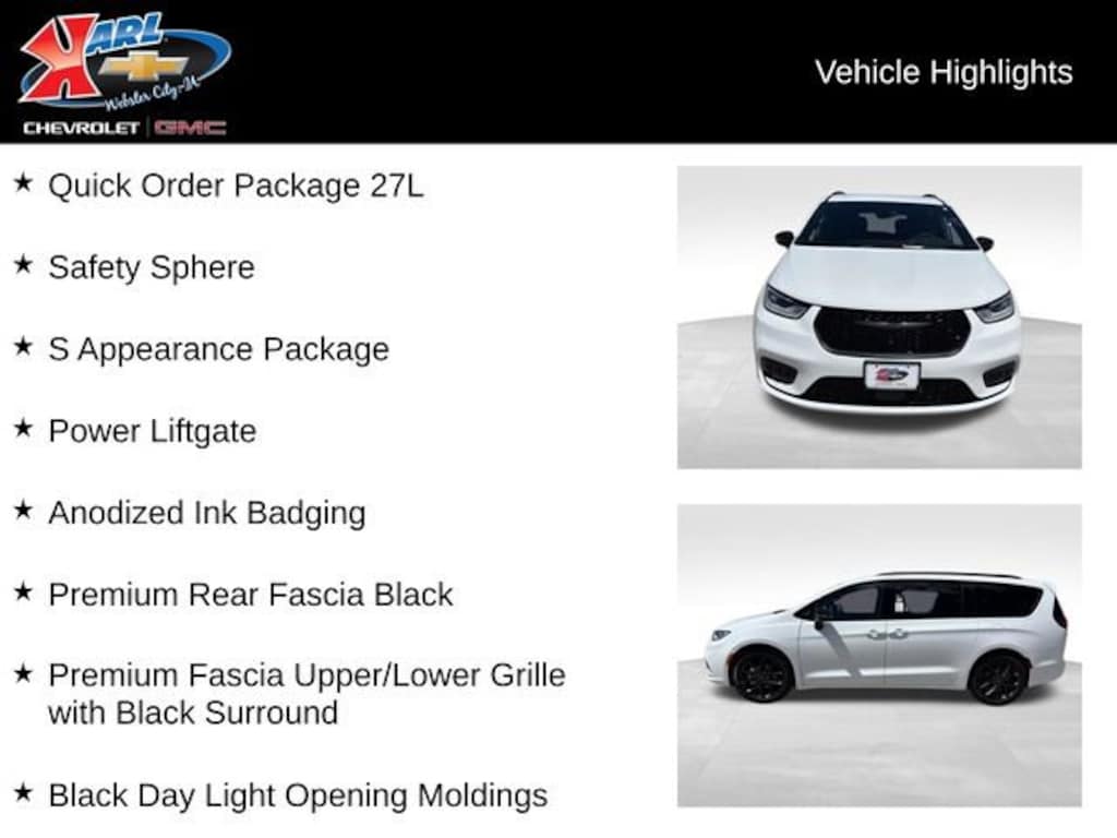 Used 2026 Chrysler Pacifica Select Minivan
