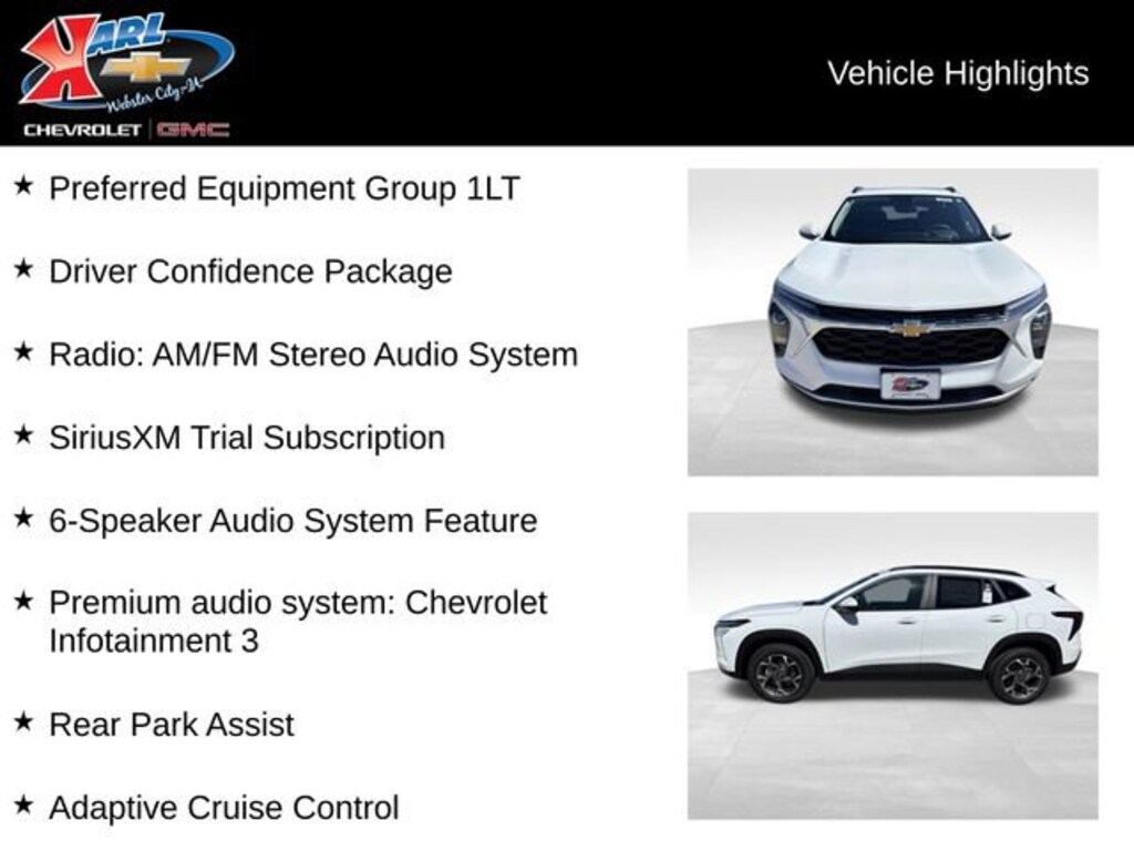 New 2026 Chevrolet Trax LT SUV