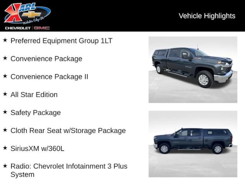 Used 2020 Chevrolet Silverado 2500 HD LT Truck