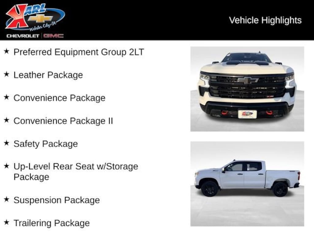 New 2026 Chevrolet Silverado 1500 LT Trail Boss Truck Crew Cab
