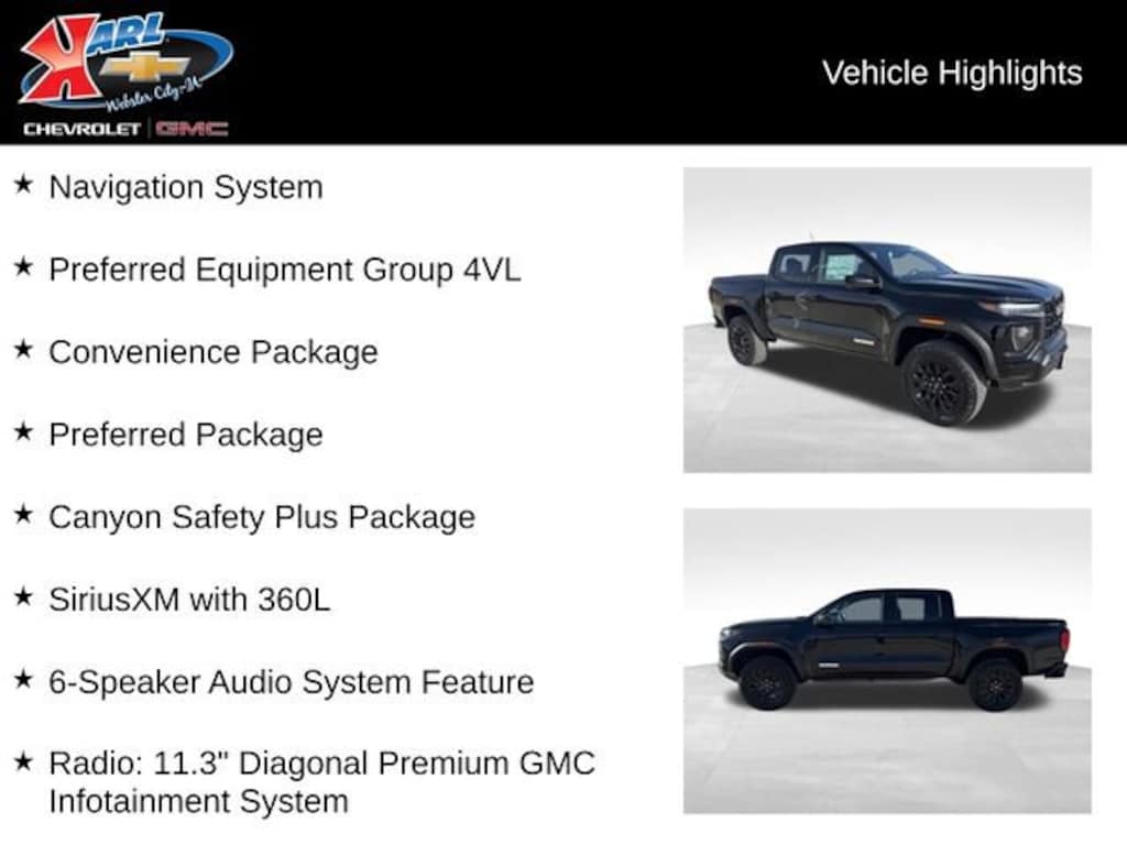 New 2026 GMC Canyon Elevation Truck Crew Cab