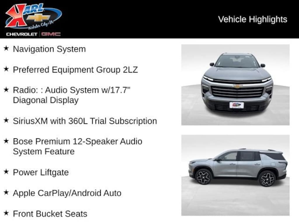 New 2026 Chevrolet Traverse High Country SUV