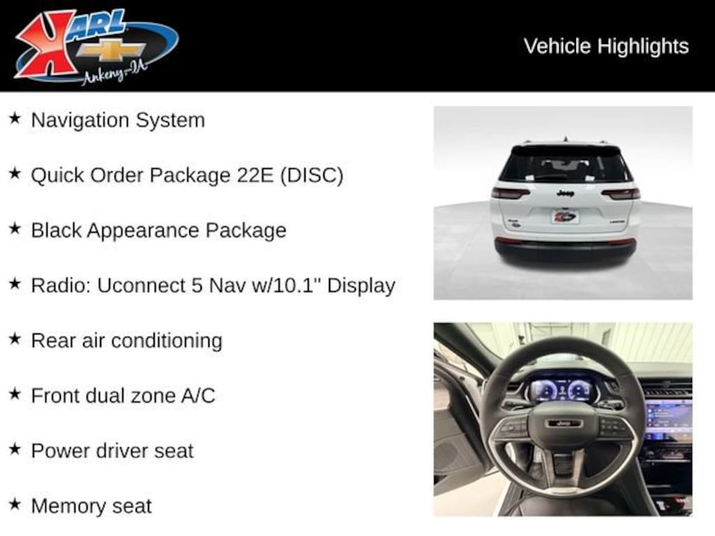 Used 2024 Jeep Grand Cherokee L Limited 4x4 SUV