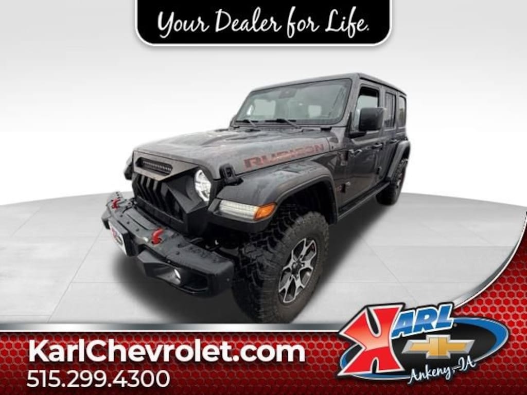 Used 2021 Jeep Wrangler Unlimited Rubicon 4X4 SUV