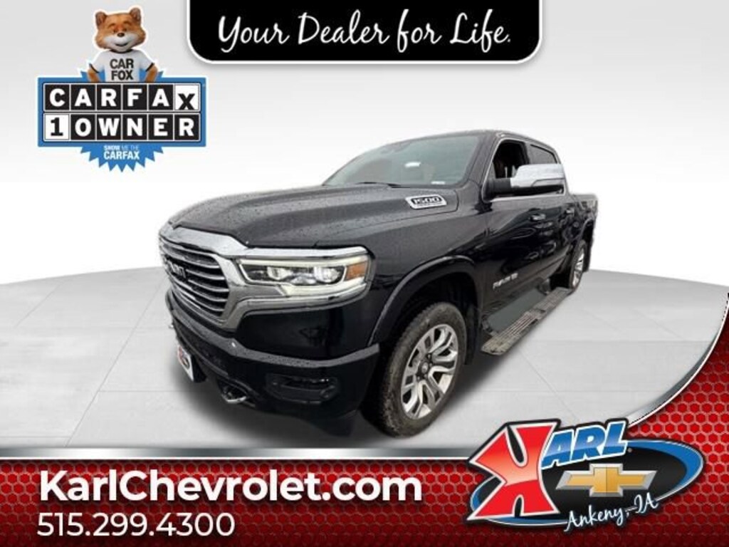 Used 2021 Ram 1500 Limited Longhorn Crew Cab 4x4 57 Box Truck Crew Cab