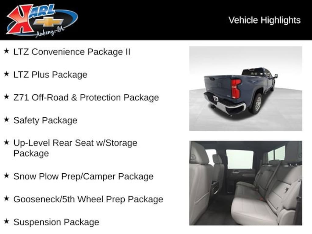 New 2026 Chevrolet Silverado 3500 HD LTZ Truck Crew Cab