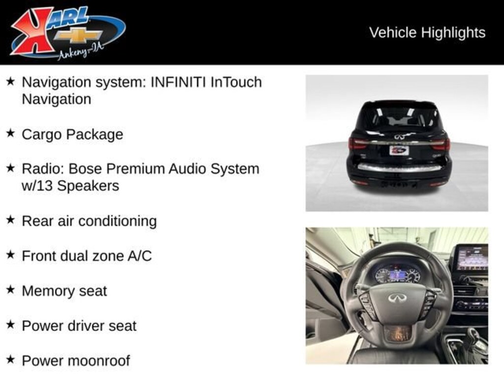 Used 2023 INFINITI QX80 Premium Select AWD SUV