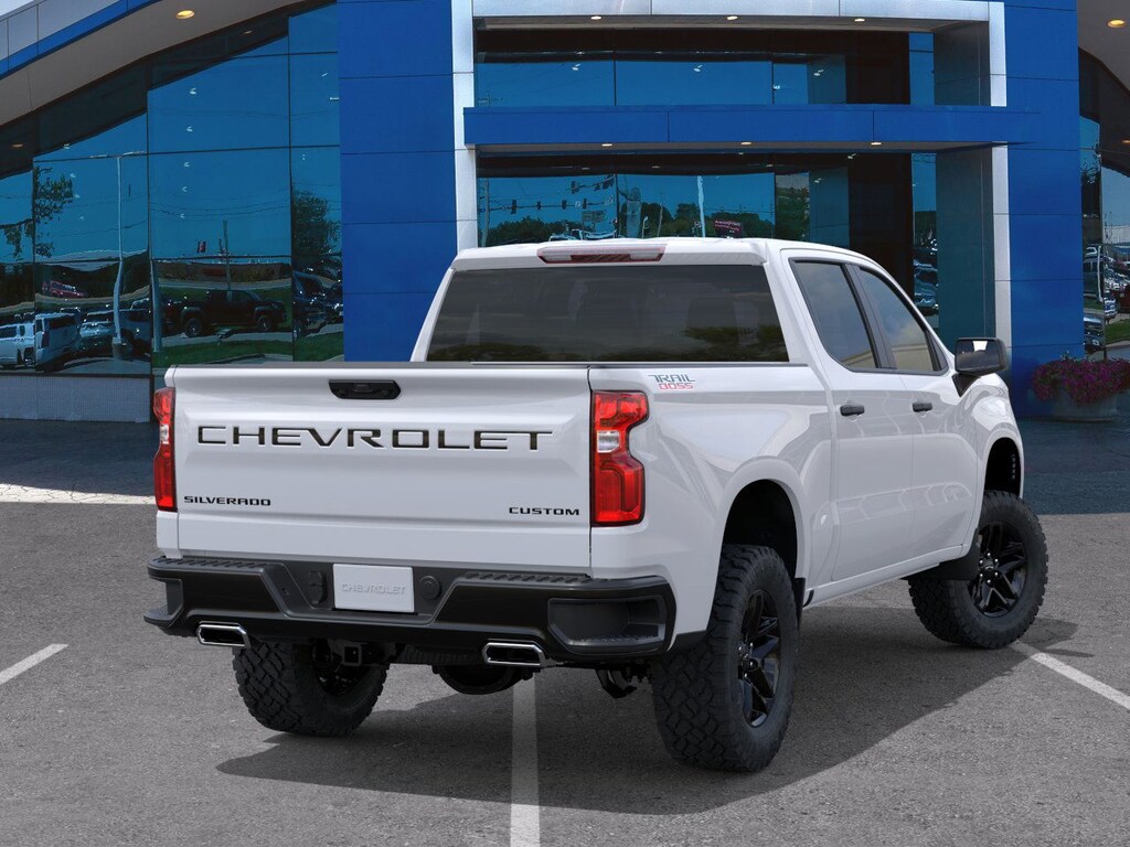 New 2026 Chevrolet Silverado 1500 Custom Trail Boss Truck Crew Cab