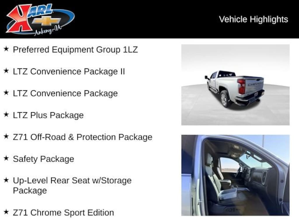 Used 2021 Chevrolet Silverado 2500 HD LTZ Truck Crew Cab