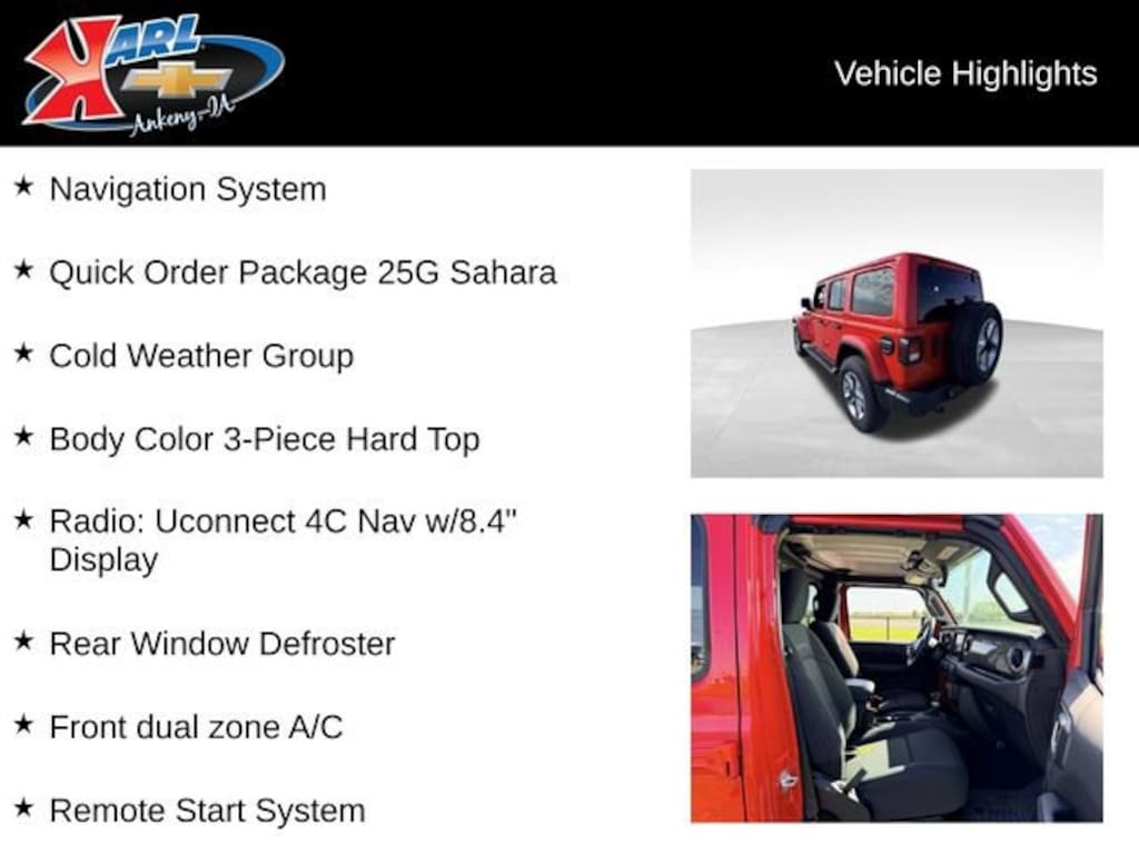 Used 2023 Jeep Wrangler 4-Door Sahara 4x4 SUV