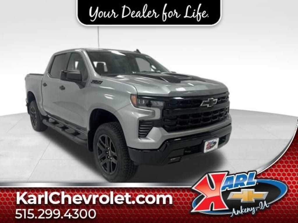 New 2026 Chevrolet Silverado 1500 LT Trail Boss Truck Crew Cab