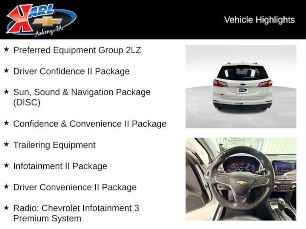 Used 2019 Chevrolet Equinox Premier SUV