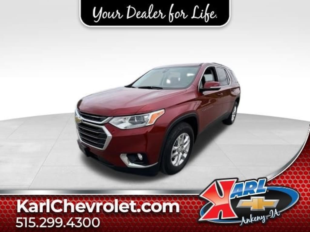 Used 2021 Chevrolet Traverse LT Cloth SUV