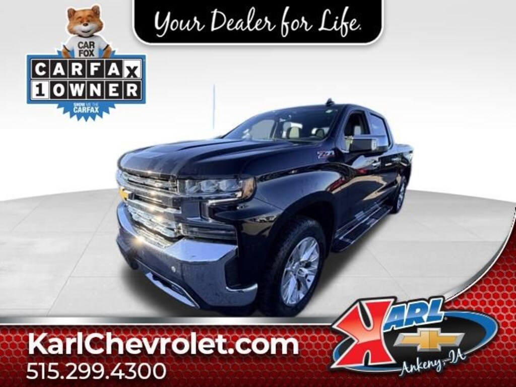 Used 2021 Chevrolet Silverado 1500 LTZ Truck Crew Cab