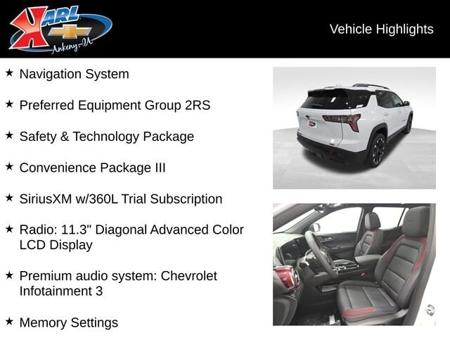 2026 Chevrolet Equinox RS photo 3