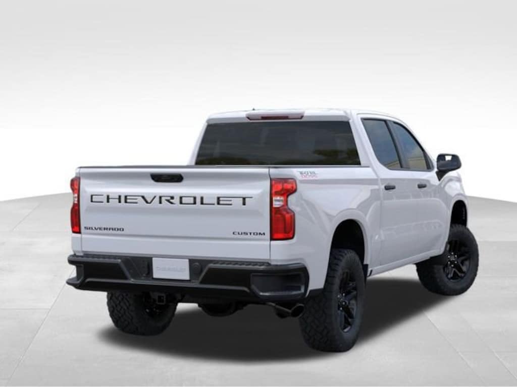 New 2026 Chevrolet Silverado 1500 Custom Trail Boss Truck Crew Cab