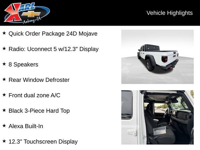 2024 Jeep Gladiator Mojave photo 2