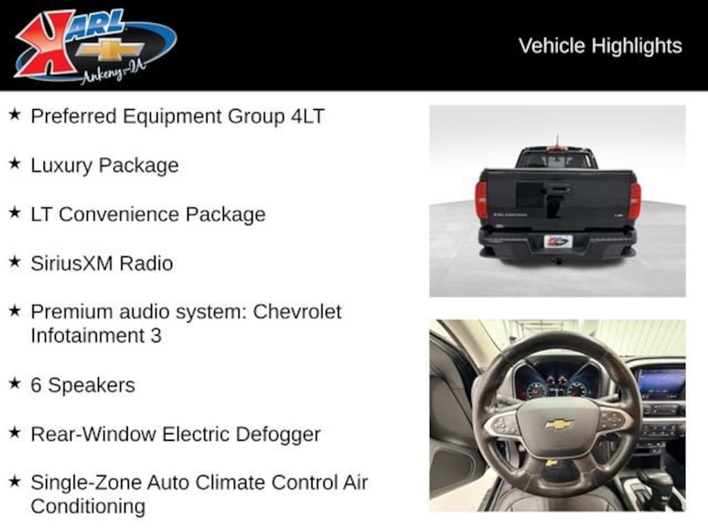 Used 2021 Chevrolet Colorado LT Truck Crew Cab