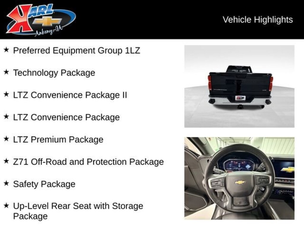 Used 2025 Chevrolet Silverado 2500 HD LTZ Truck Crew Cab