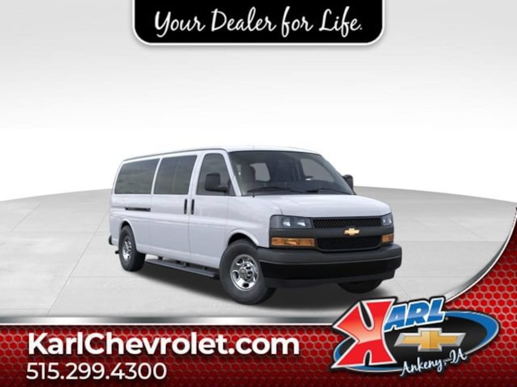 New 2026 Chevrolet Express Passenger 1LS Van