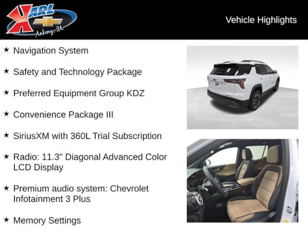 New 2026 Chevrolet Equinox Activ SUV