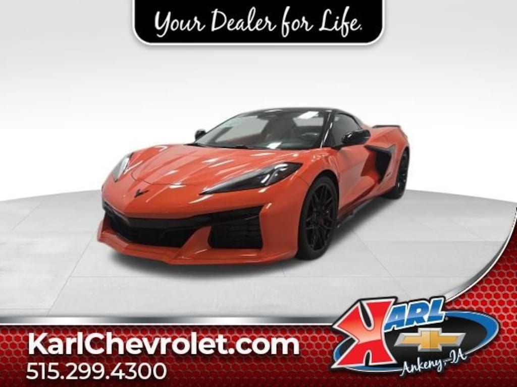 New 2025 Chevrolet Corvette Z06 3LZ Convertible