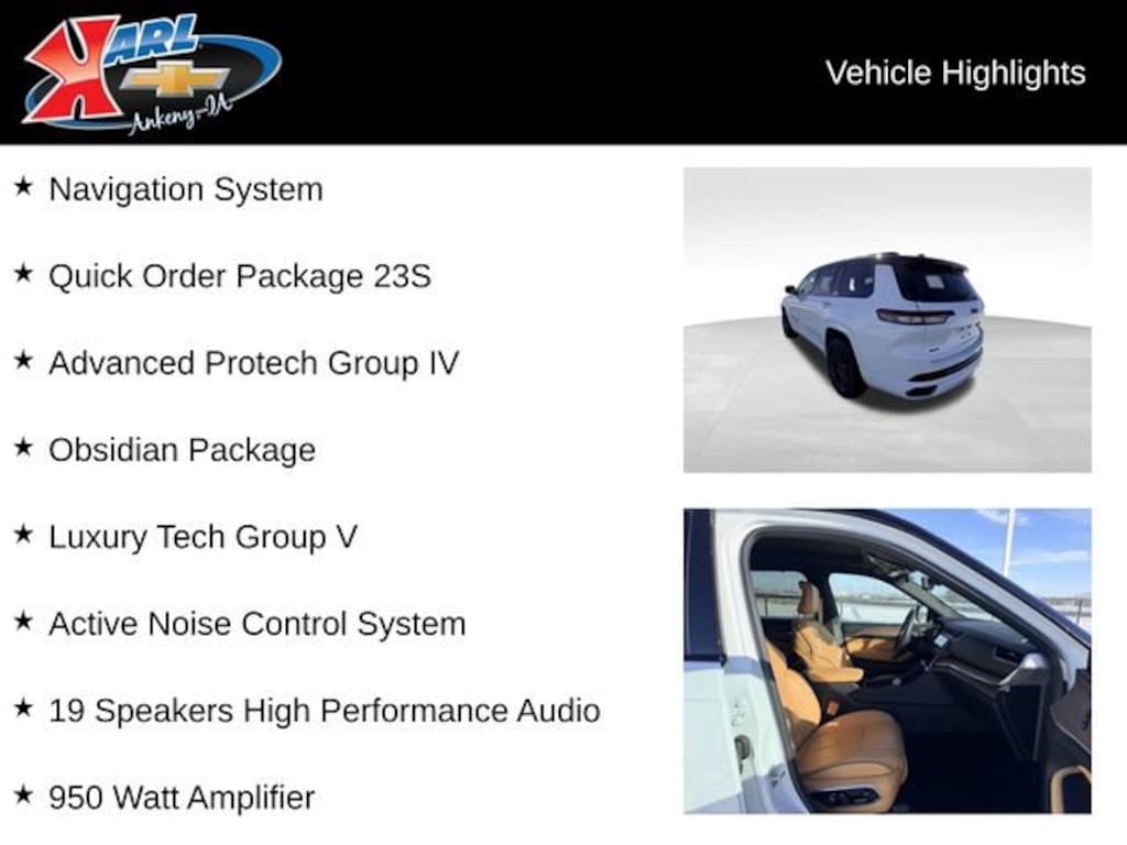 Used 2025 Jeep Grand Cherokee L Summit 4x4 SUV