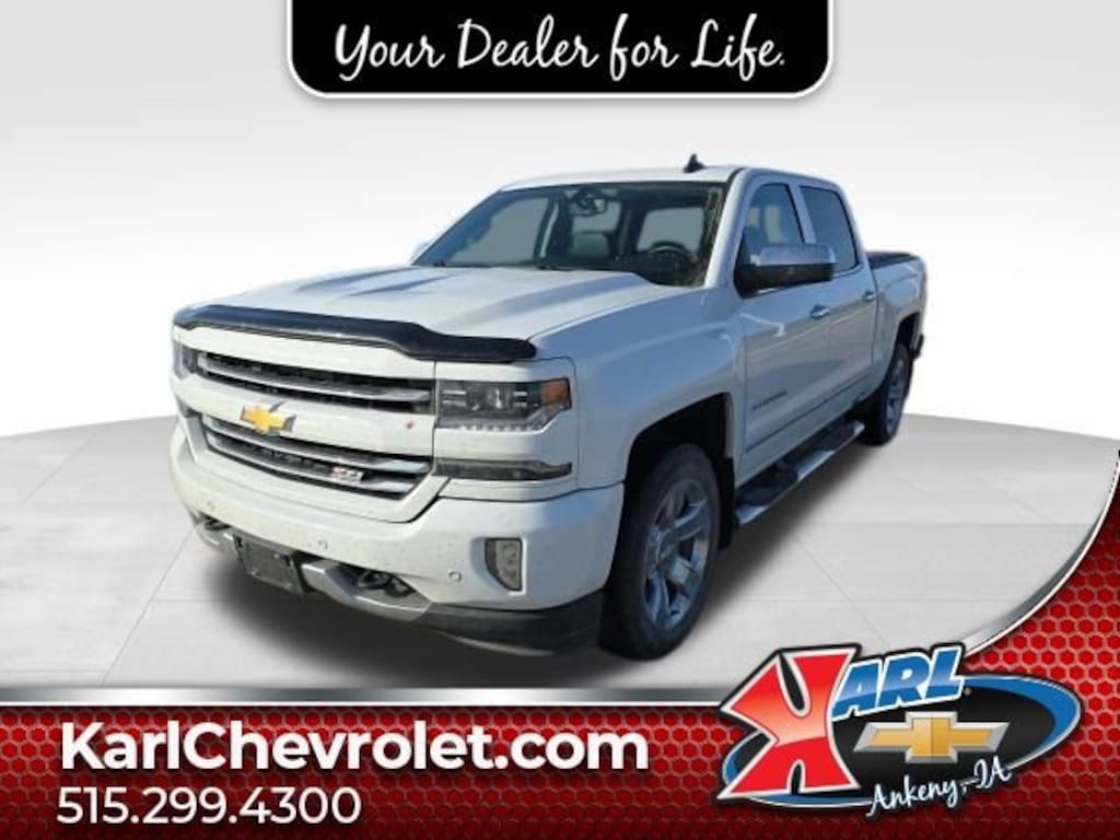 Used 2017 Chevrolet Silverado 1500 LTZ Truck Crew Cab
