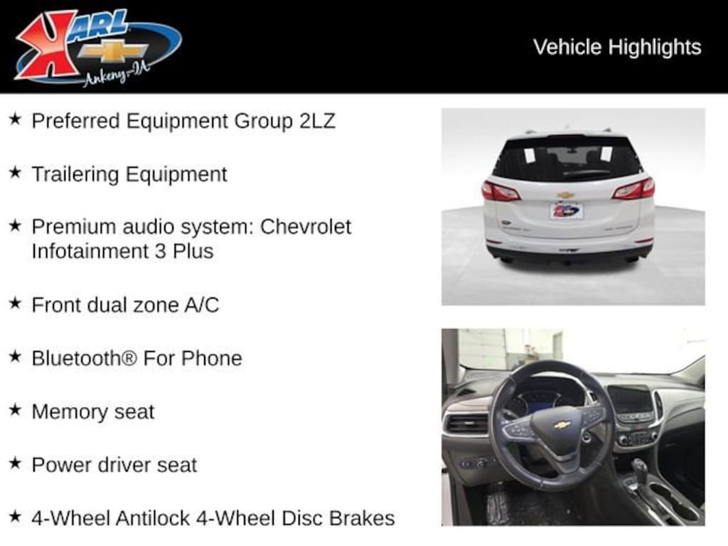 Used 2020 Chevrolet Equinox Premier SUV