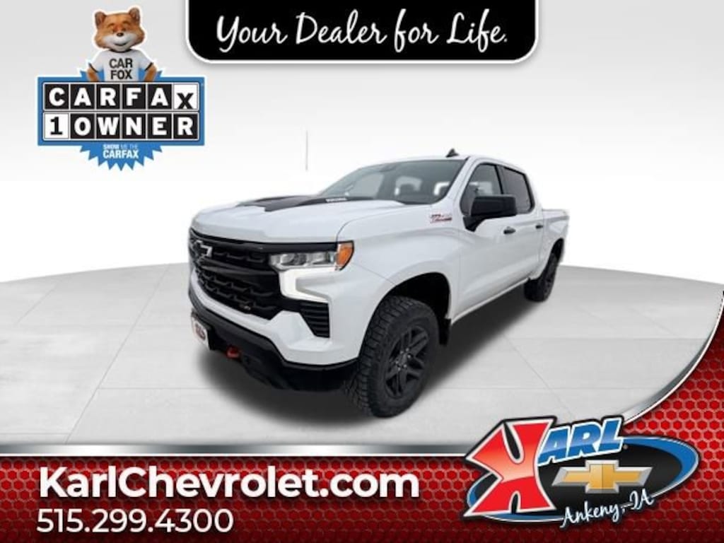 Used 2023 Chevrolet Silverado 1500 LT Trail Boss Truck Crew Cab