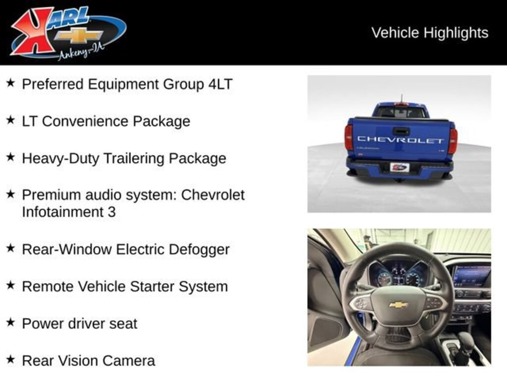 Used 2022 Chevrolet Colorado LT Truck Crew Cab