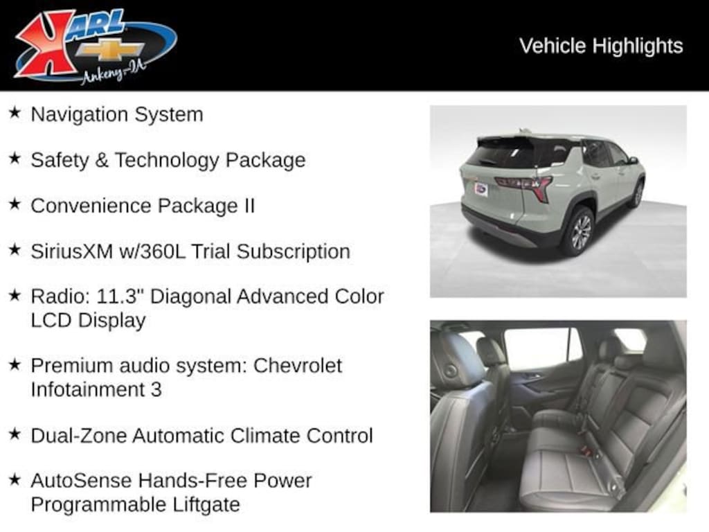 New 2026 Chevrolet Equinox LT SUV