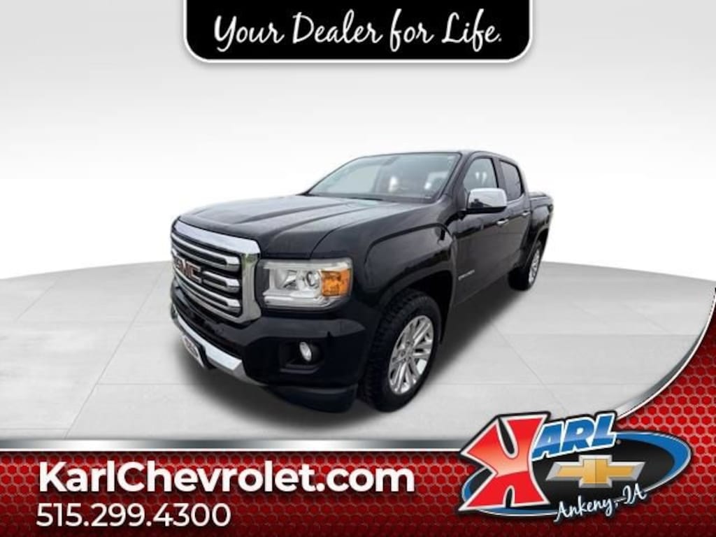 Used 2016 GMC Canyon 4WD SLT Truck Crew Cab
