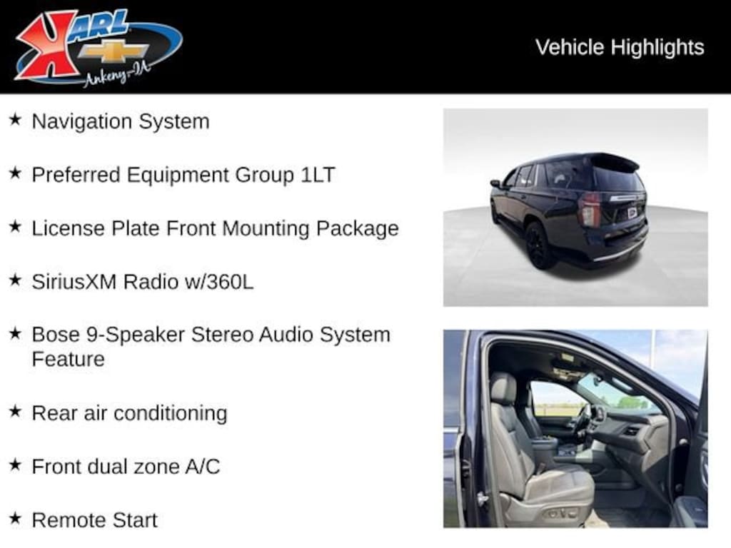 Used 2022 Chevrolet Tahoe LT SUV